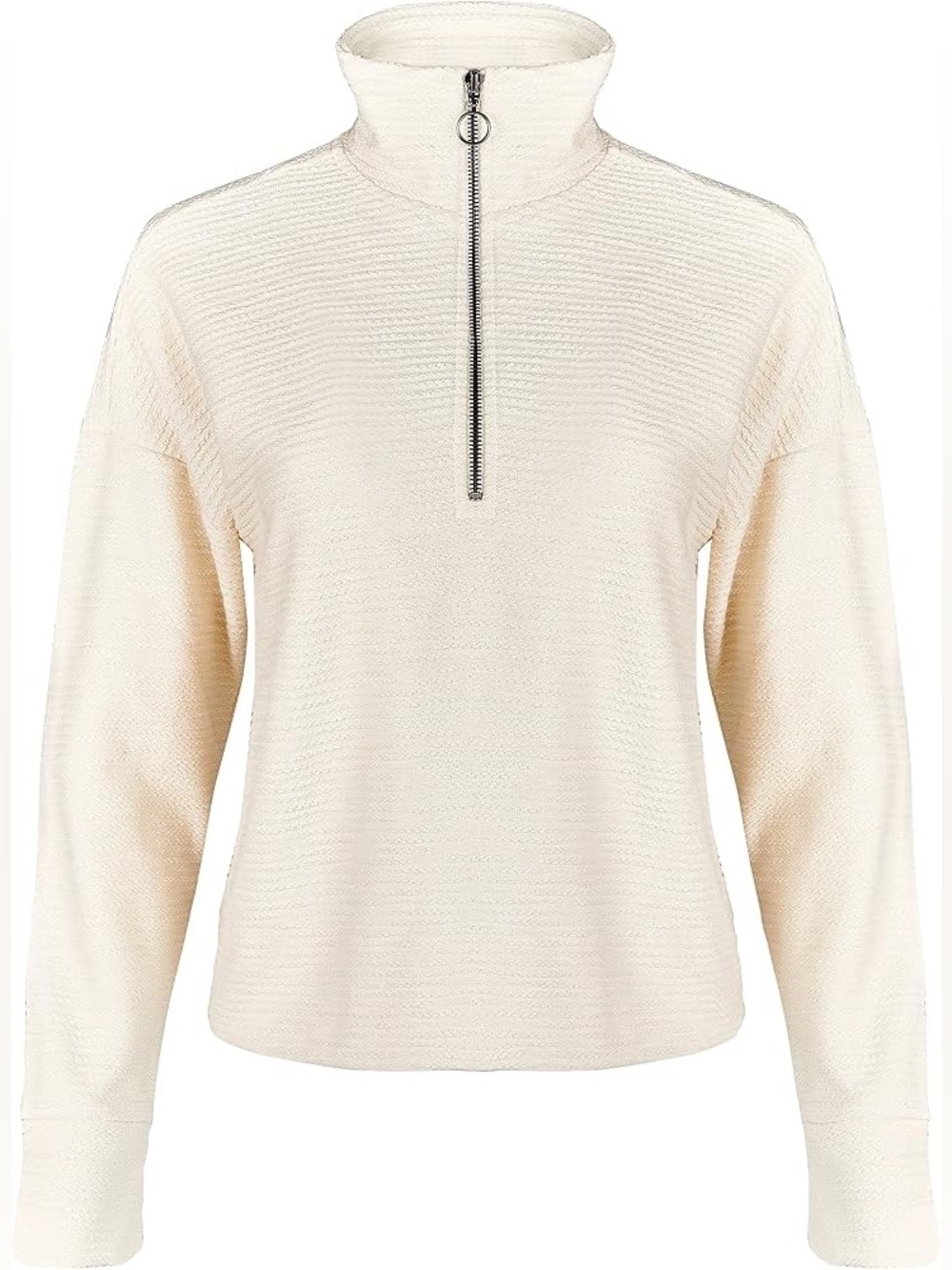 Sweaty Betty Women's Rest Up Half Zip Pullover/Lily White Size: Large